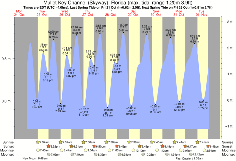 Skyway Tide Chart