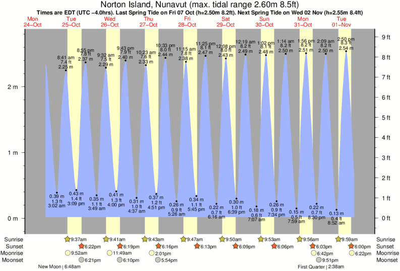 Friday Harbor Tide Chart