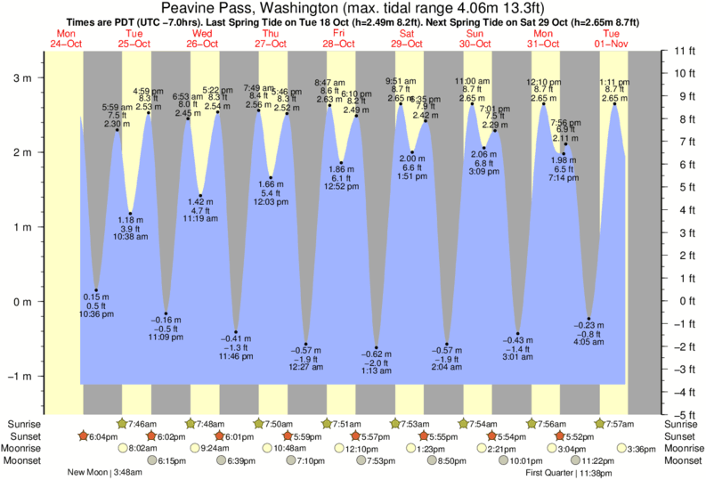 Port Of Everett Tide Chart