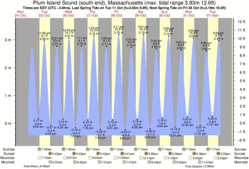 Tide Chart Plum Island Ma