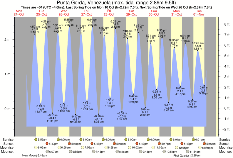 Punta Gorda Tide Chart