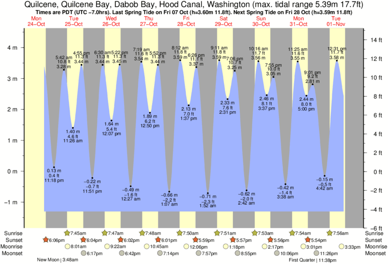 Hood Canal Tide Chart