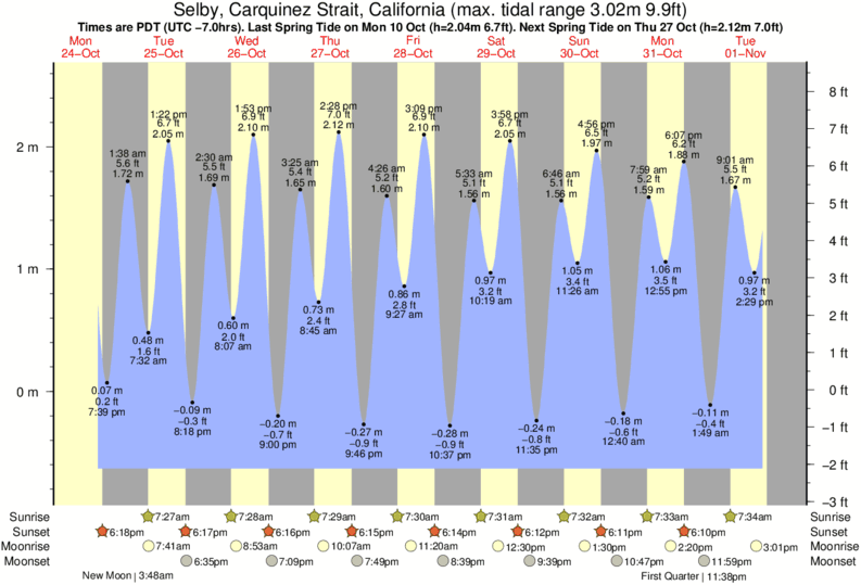 Bodega Bay Tide Chart