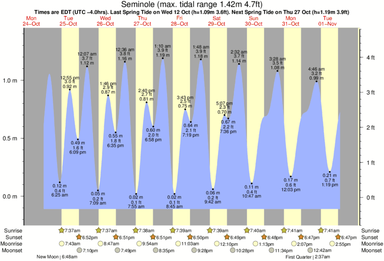 Garden City Pier Tide Chart