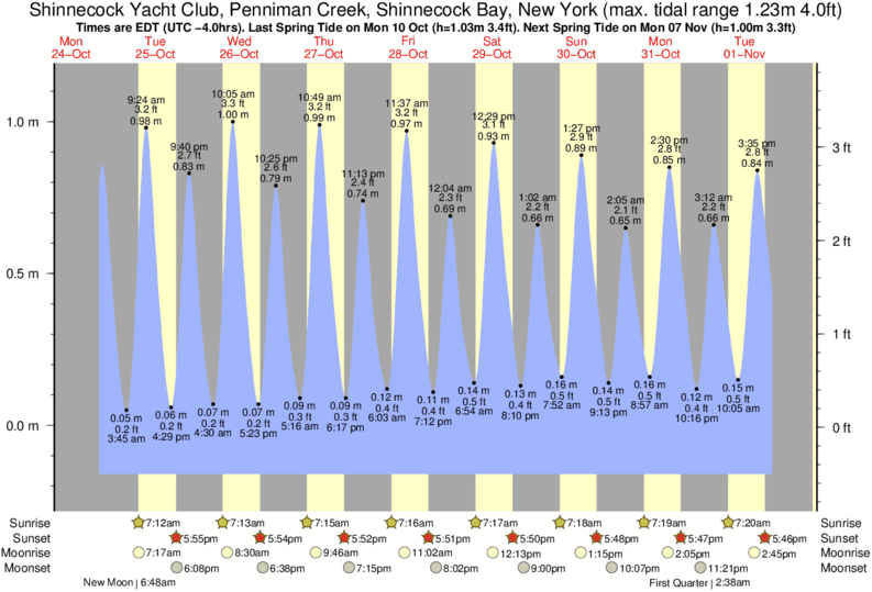 Tide Chart Brooklyn