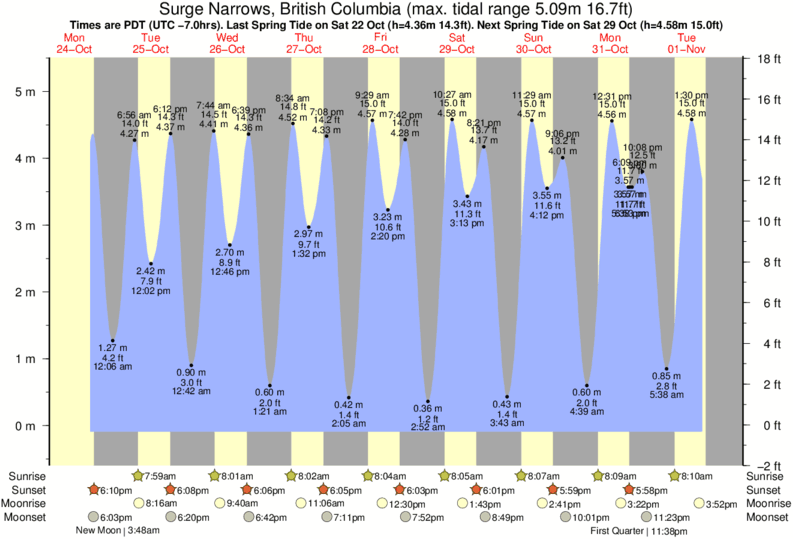 Narrow River Tide Chart