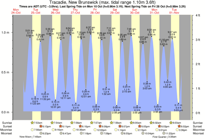 Tide Chart Bar Harbor