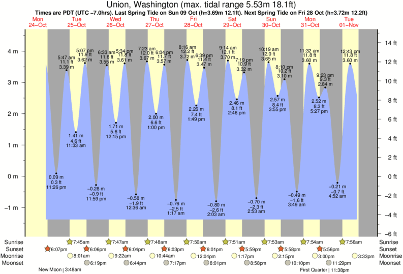 Wa State Tides Chart