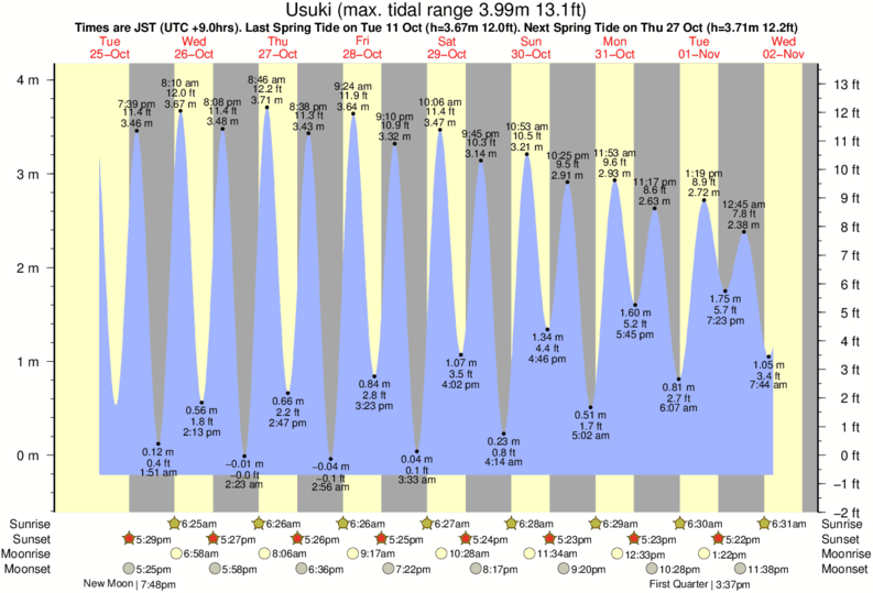 Belize Tide Chart