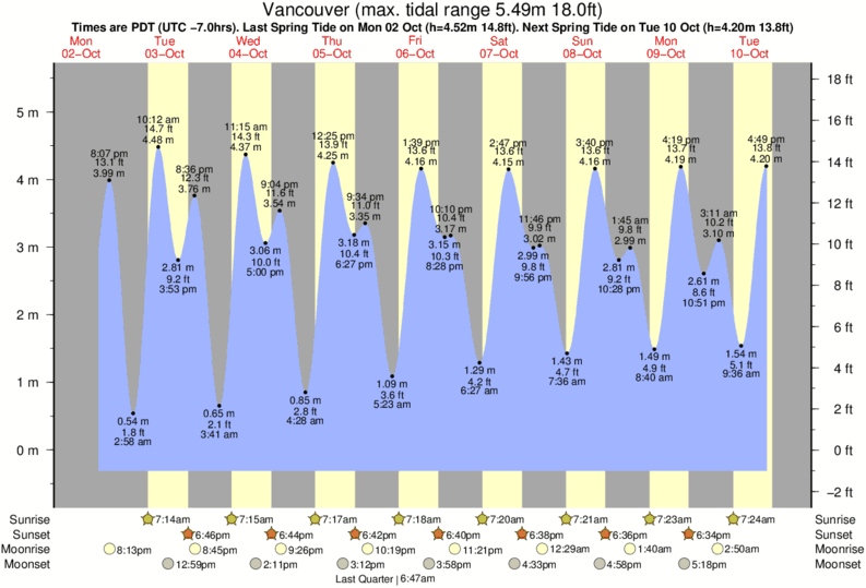 Outerbanks Tide Chart