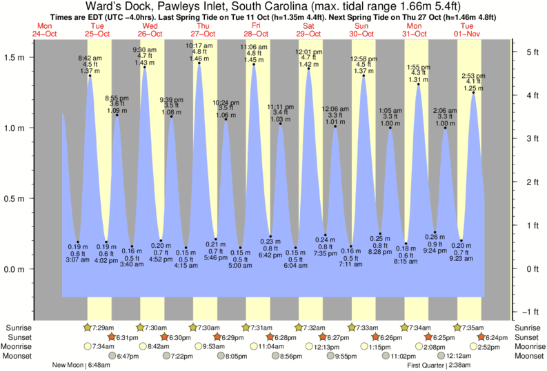 Pawleys Island Tide Chart